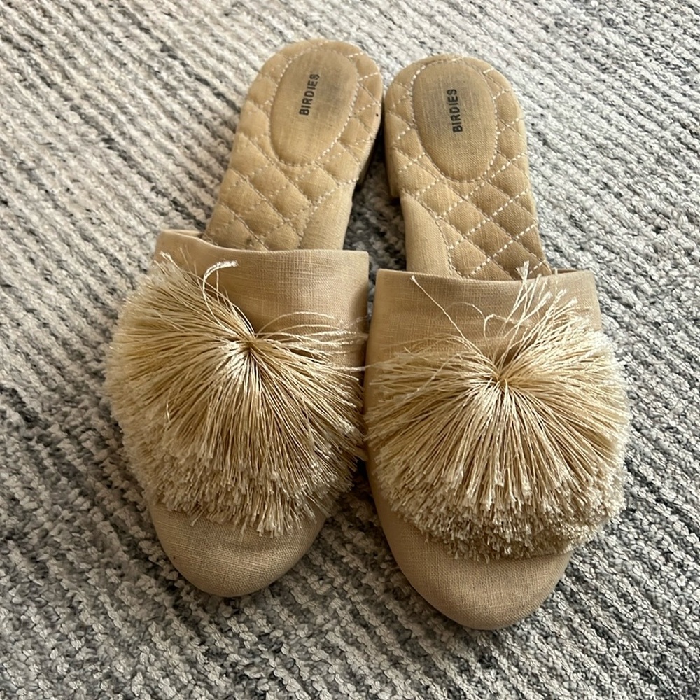 Fringe Tassel Mules